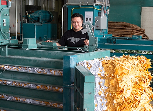 Scrap Paper and Process Water