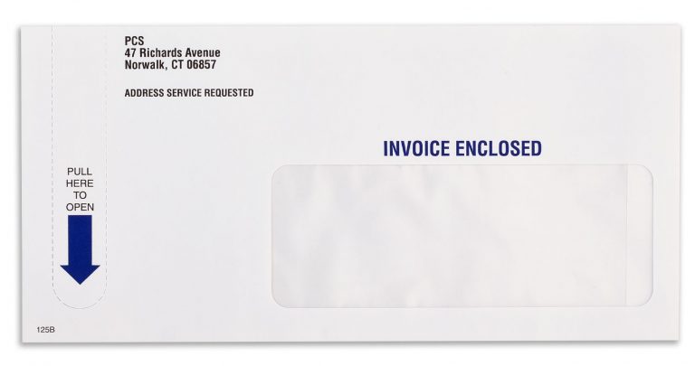 Standard Size Envelopes, Trailing Edge Envelopes 